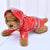 Pets Hooded Raincoats Reflective Strip