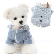 Winter Plaid Pet Shirt/Sweater For Small Pets