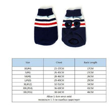 Winter Plaid Pet Shirt/Sweater For Small Pets