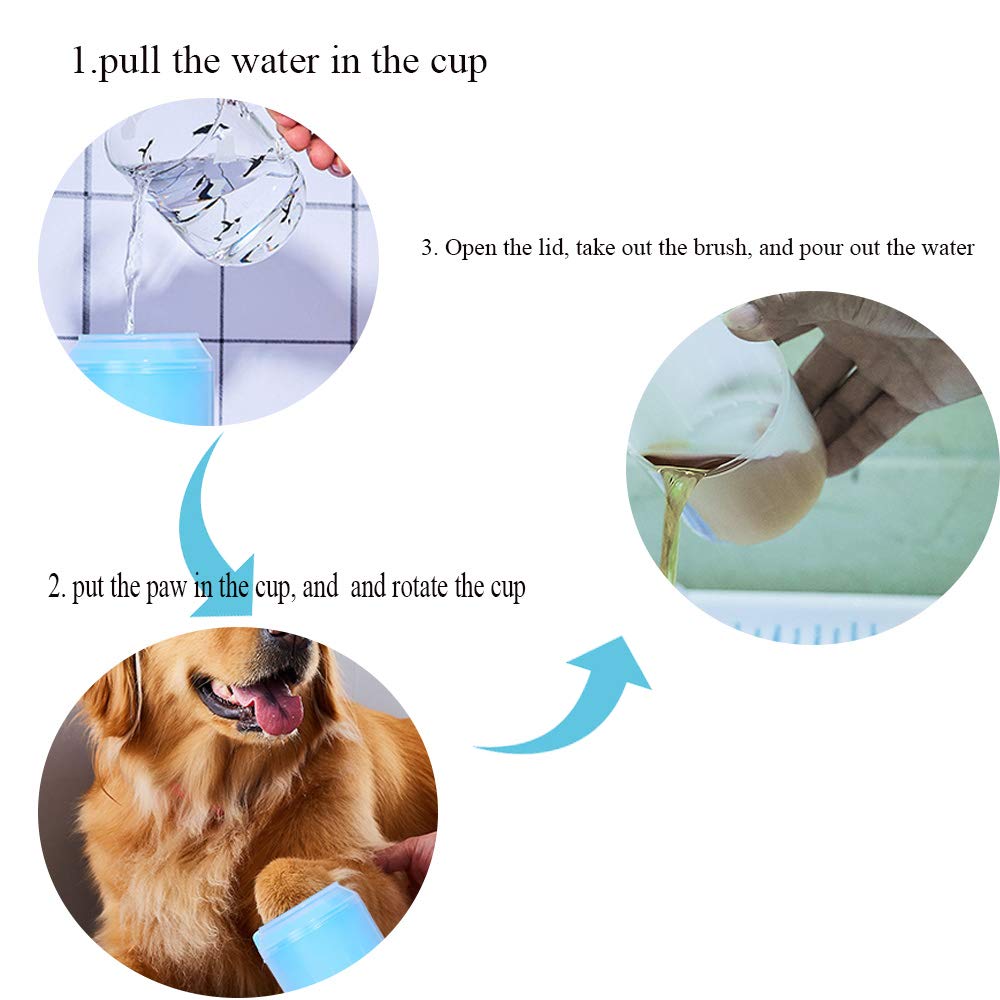 Dog Paw Cleaner Cups  EverythingBranded USA